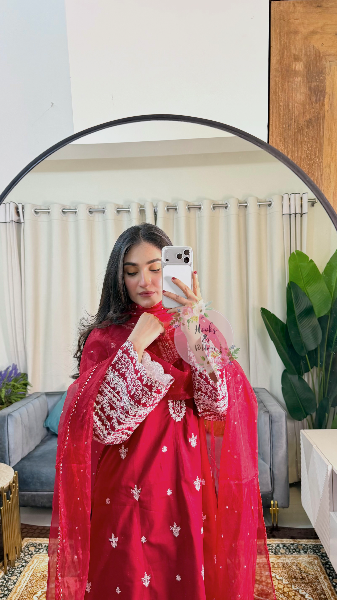 Chamkeeli - Embroidered Ready To Wear 3 pc set